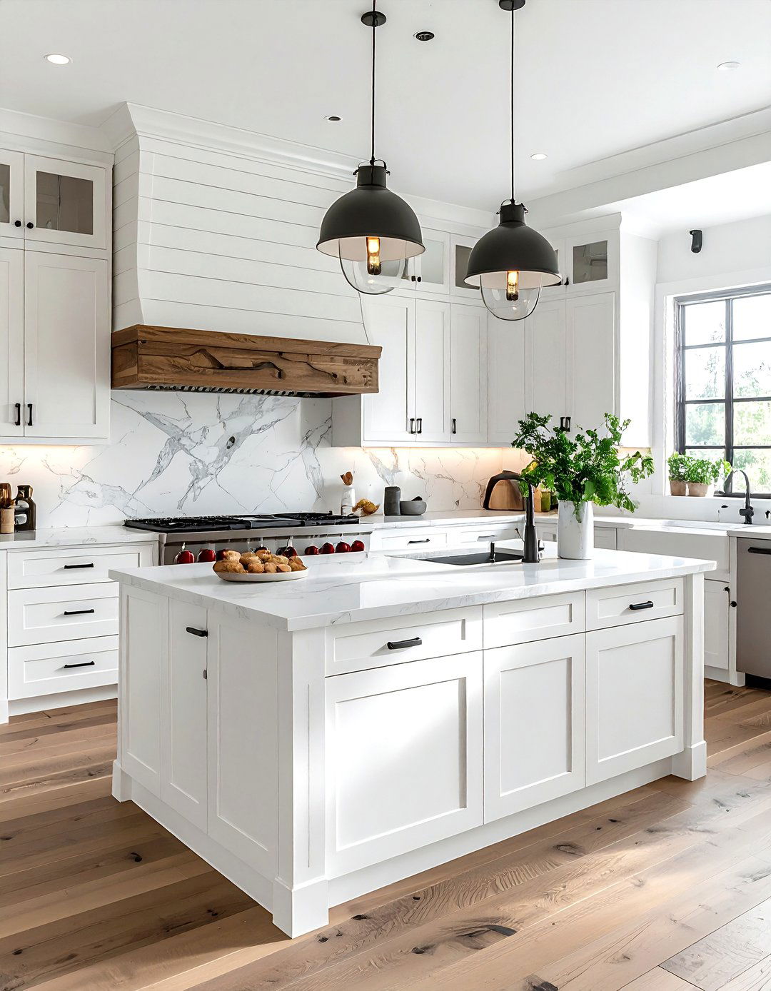 Range Hood Cover - 30 cheap kitchen ideas