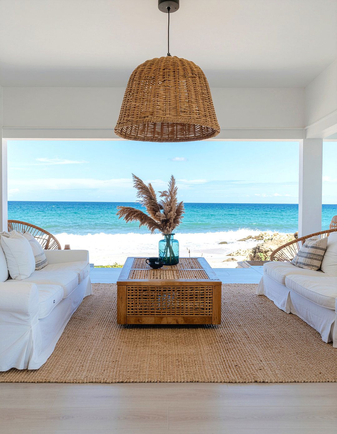 30 Beach Themed Living Room Ideas for Coastal Comfort