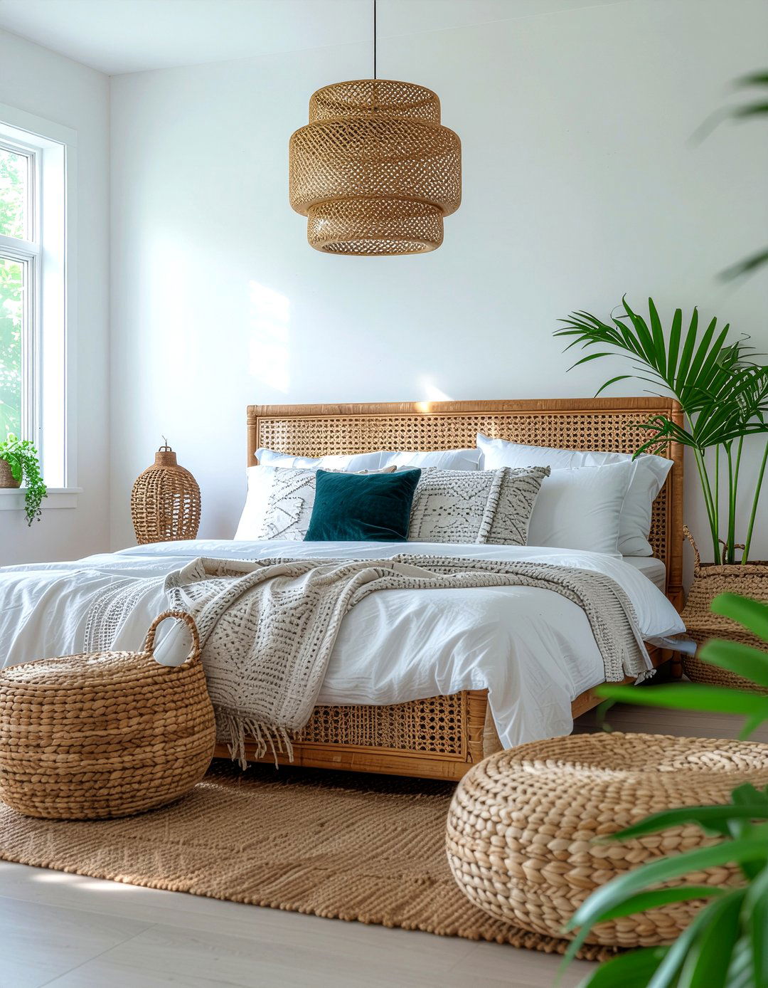 Rattan Bedroom Decor - 30 sanctuary bedroom ideas
