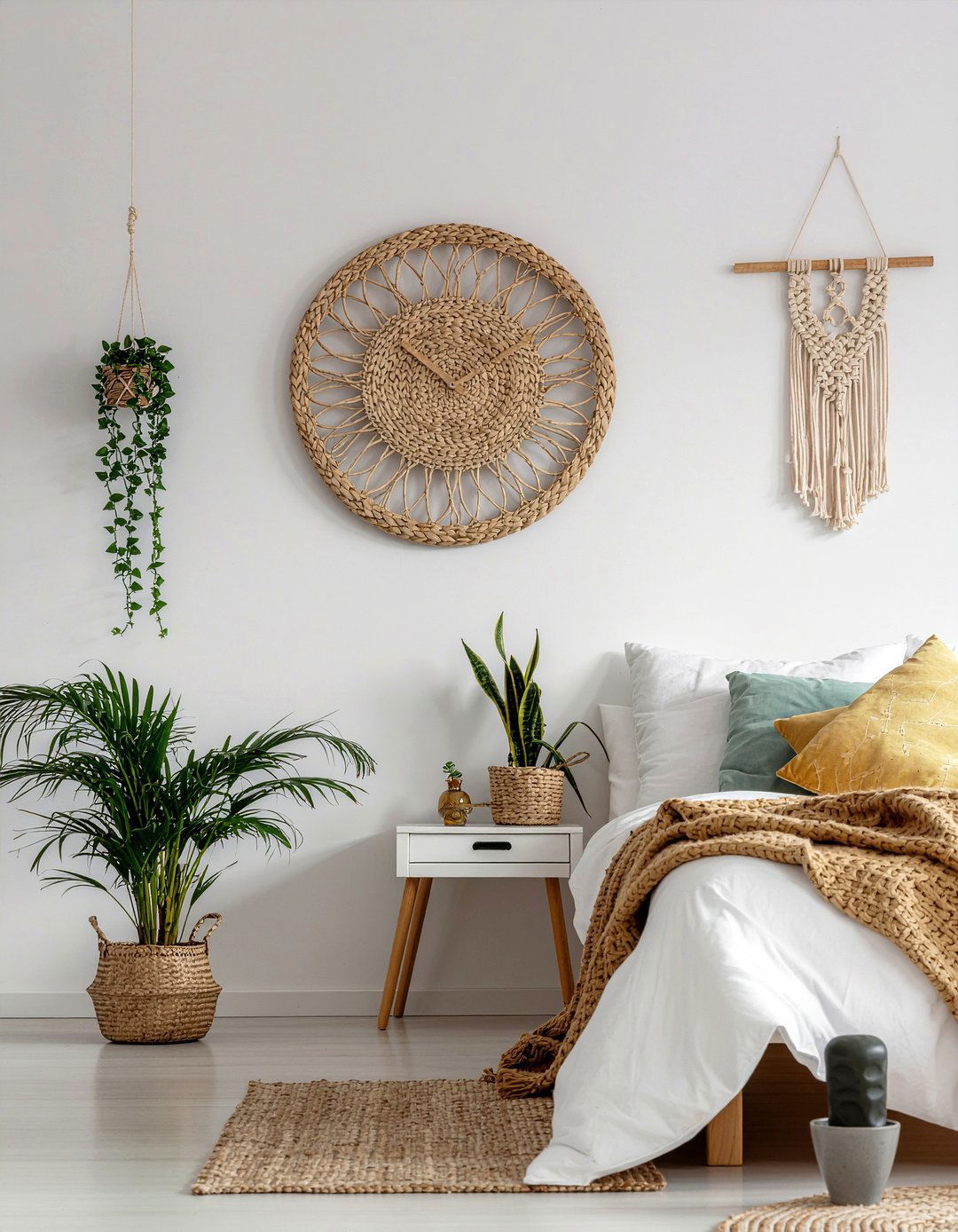 30 Stylish Bedroom Wall Clocks to Enhance Your Interior Decor