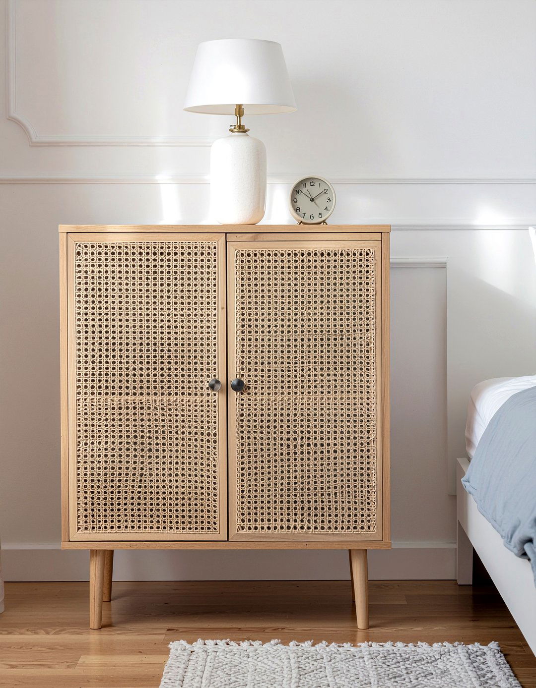 Rattan Cabinet - 30 rattan bedroom ideas