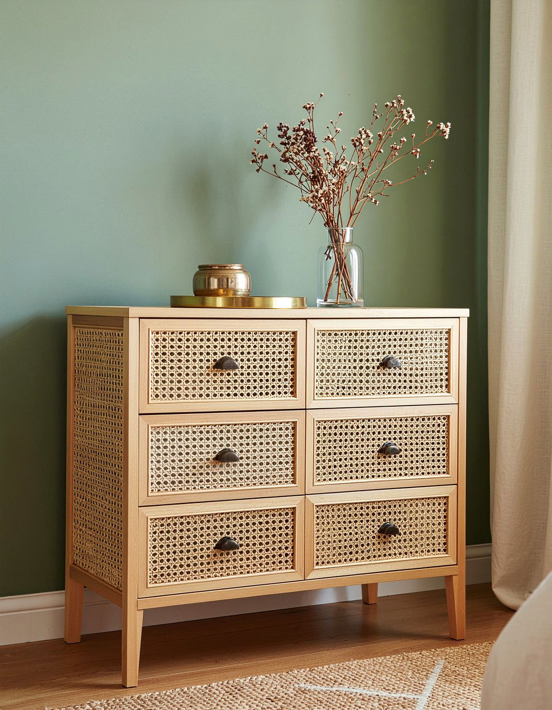 Rattan Chest Of Drawers - 30 rattan bedroom ideas