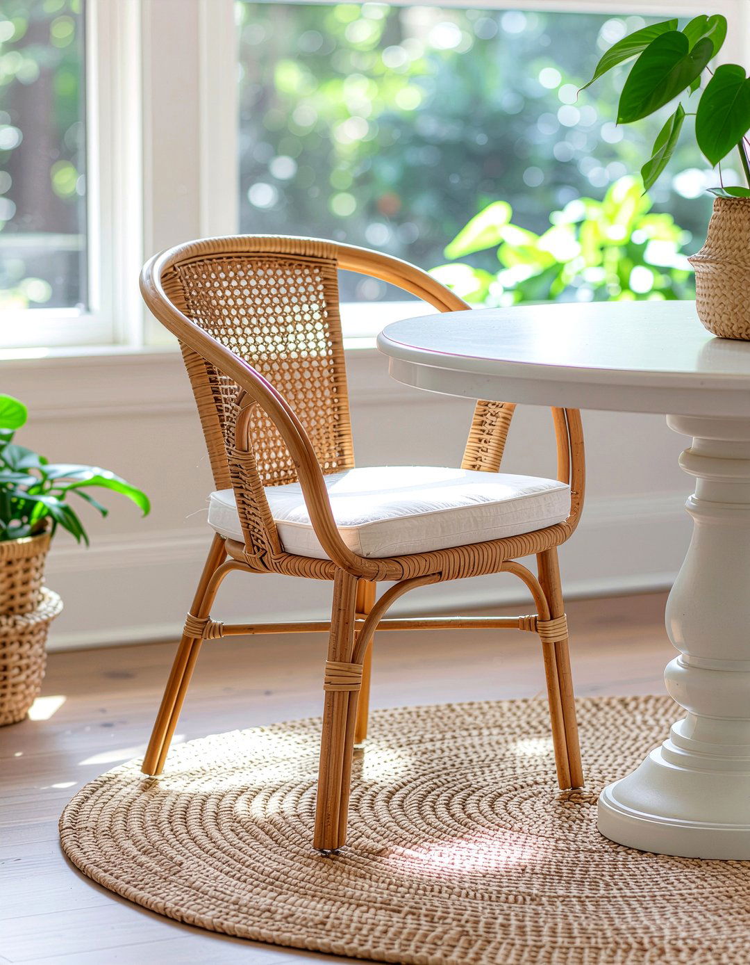 Rattan Dining Chair - 30 dining room chair ideas