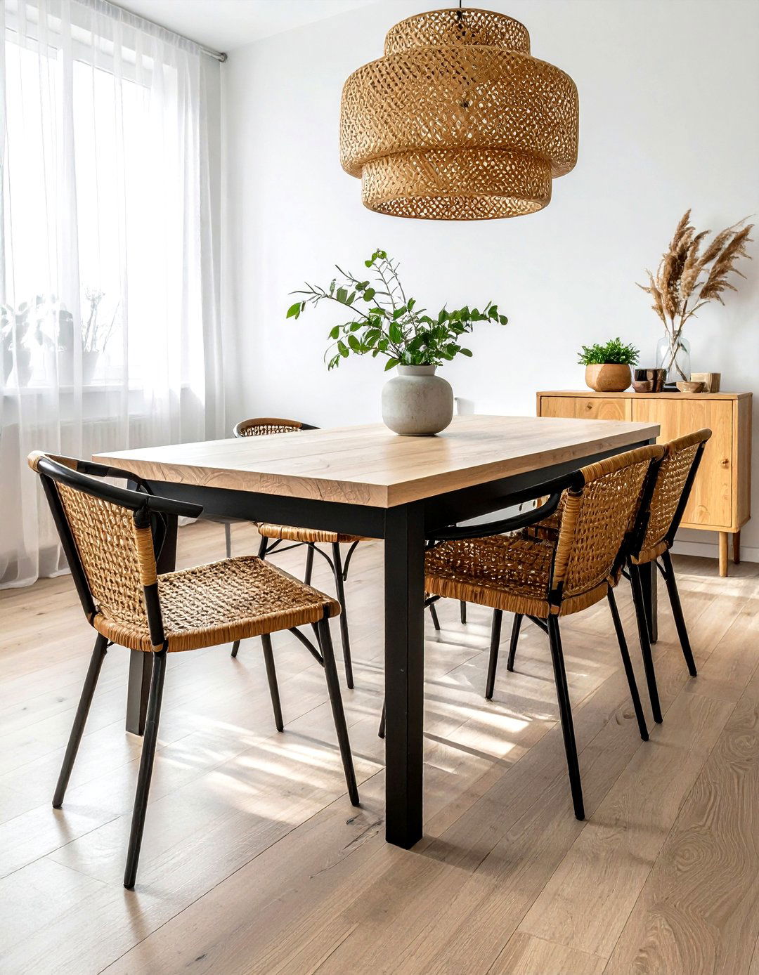 Rattan Dining Chair - 30 decor upgrade ideas