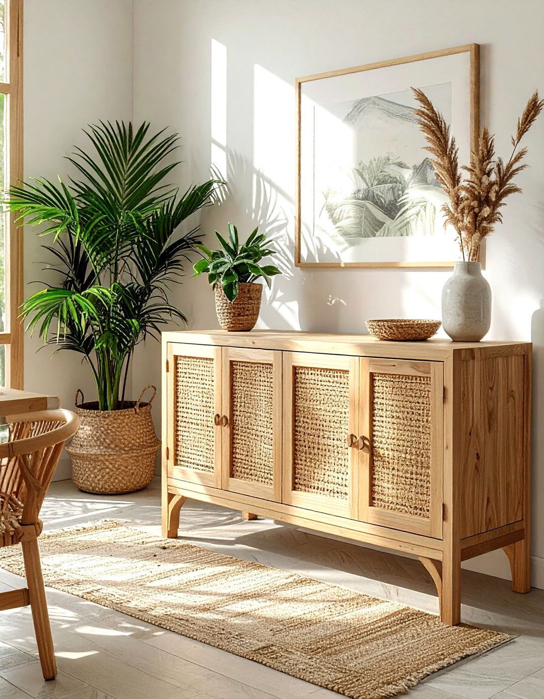 Rattan Dining Room Cabinet - 30 dining room buffet ideas