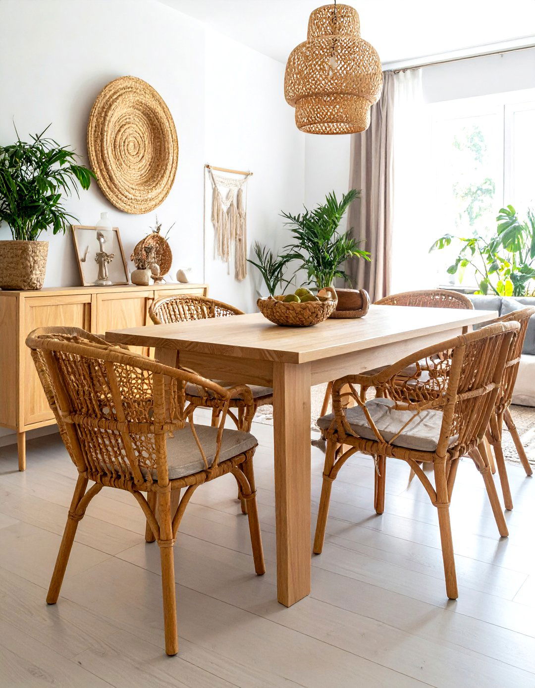 Rattan Dining Room Chairs - 30 updated dining room ideas