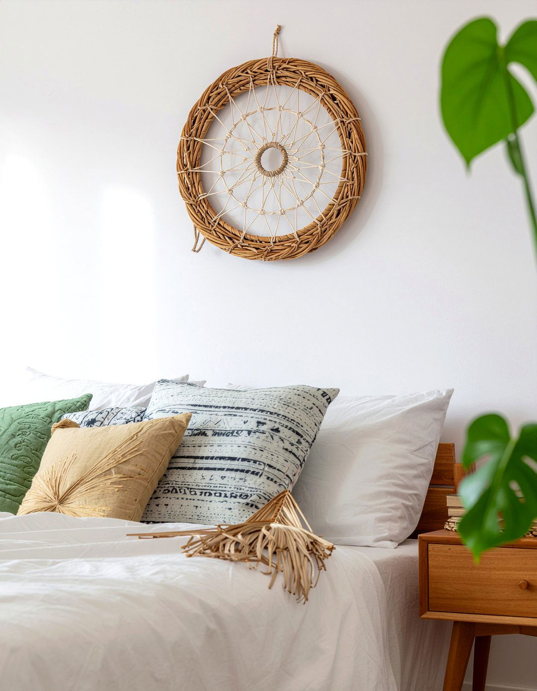 Rattan Dreamcatcher - 30 bedroom dreamcatchers