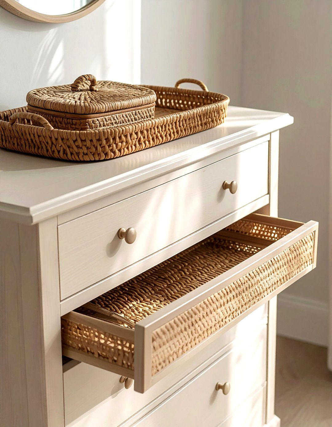 Rattan Dresser Accessories - 30 dresser decor ideas