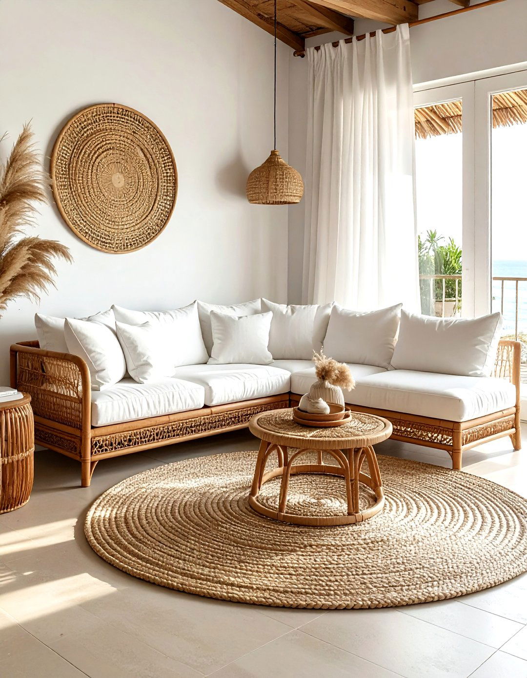 Rattan Furniture Layout - 30 ocean decor ideas
