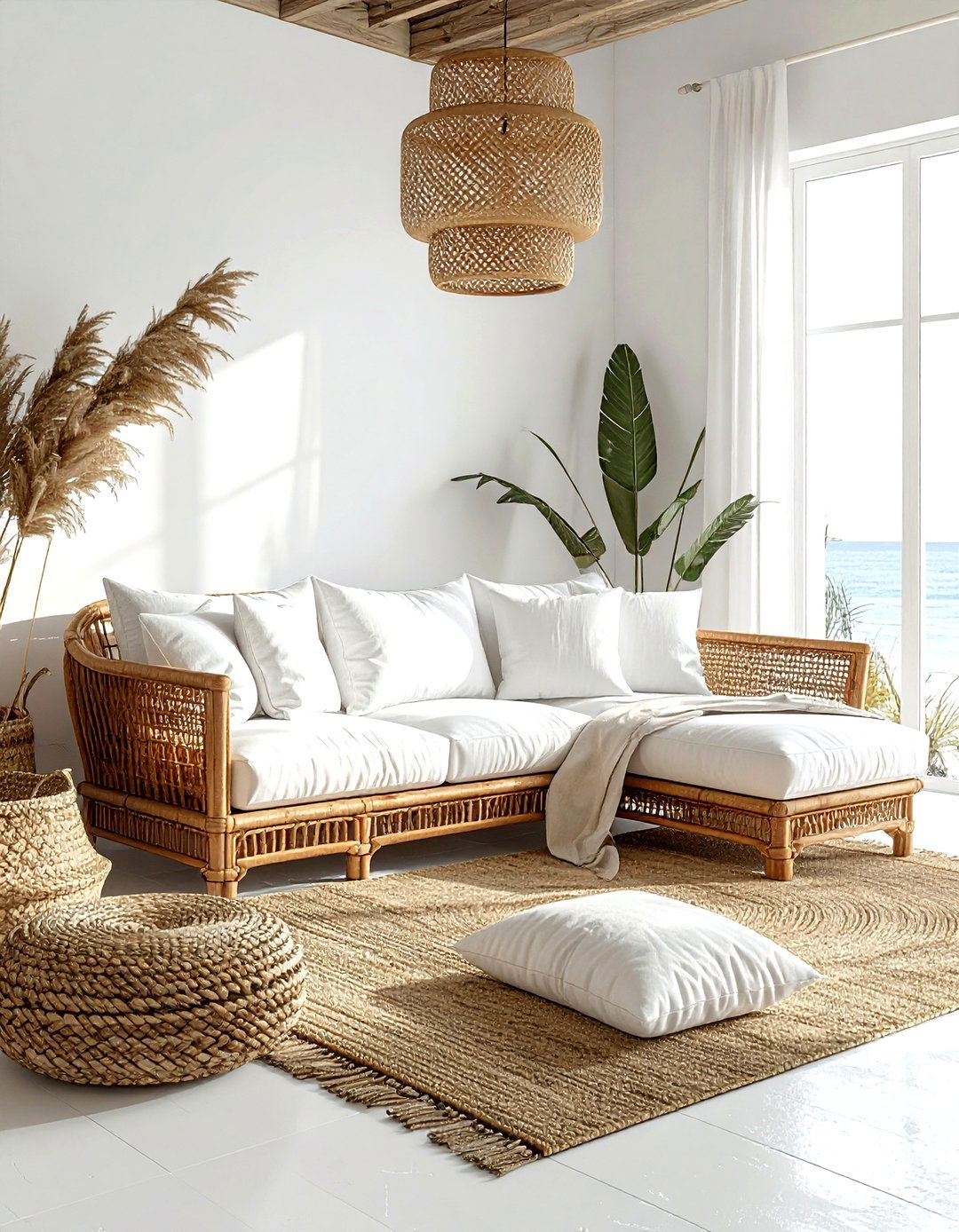 Rattan Furniture Living Room - 30 resort living room ideas