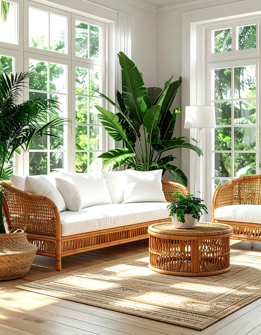 Rattan Furniture Sunroom - 30 new home decor ideas