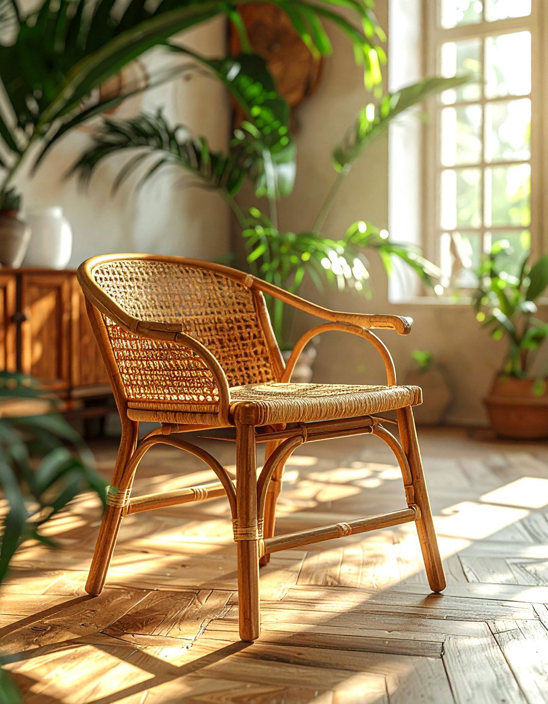 Rattan Parsons Dining Chair - 30 parsons dining chair ideas