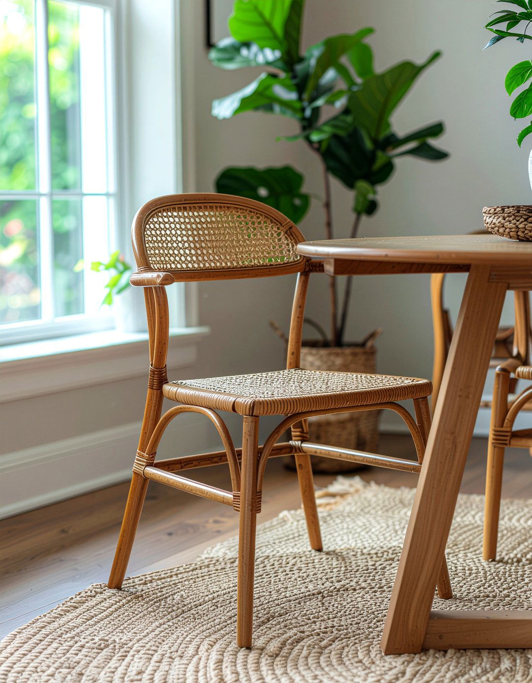 Rattan Seat Cross Back Chair - 30 cross back dining chair ideas