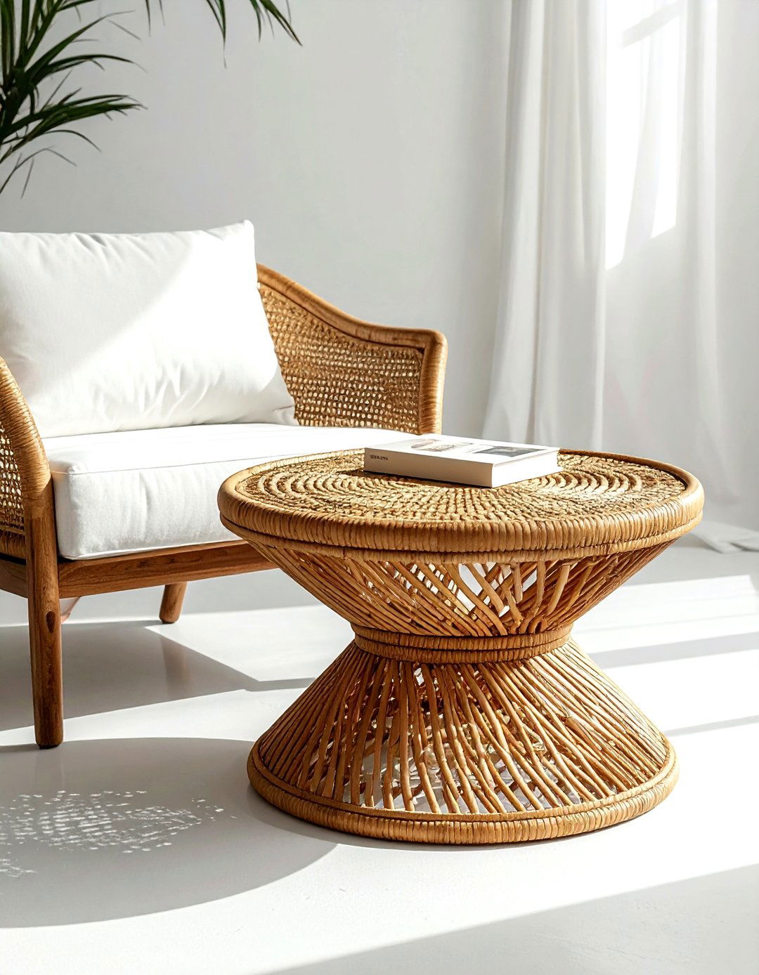 Rattan Side Table - 30 TJ Maxx decor ideas