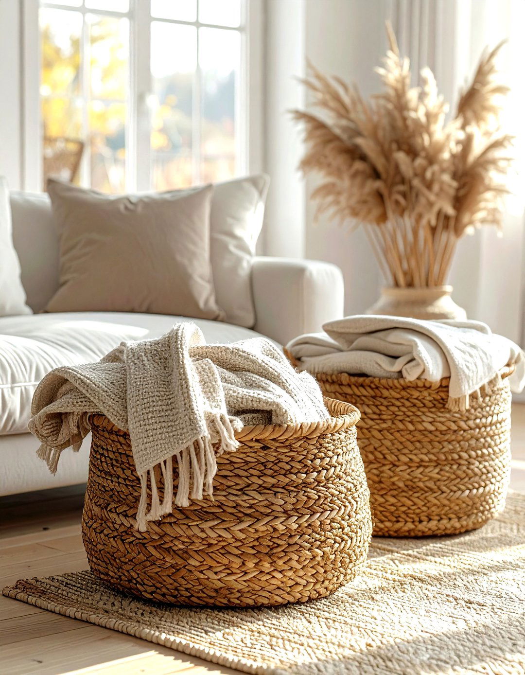 Rattan Storage Basket - 30 decor wishlist ideas