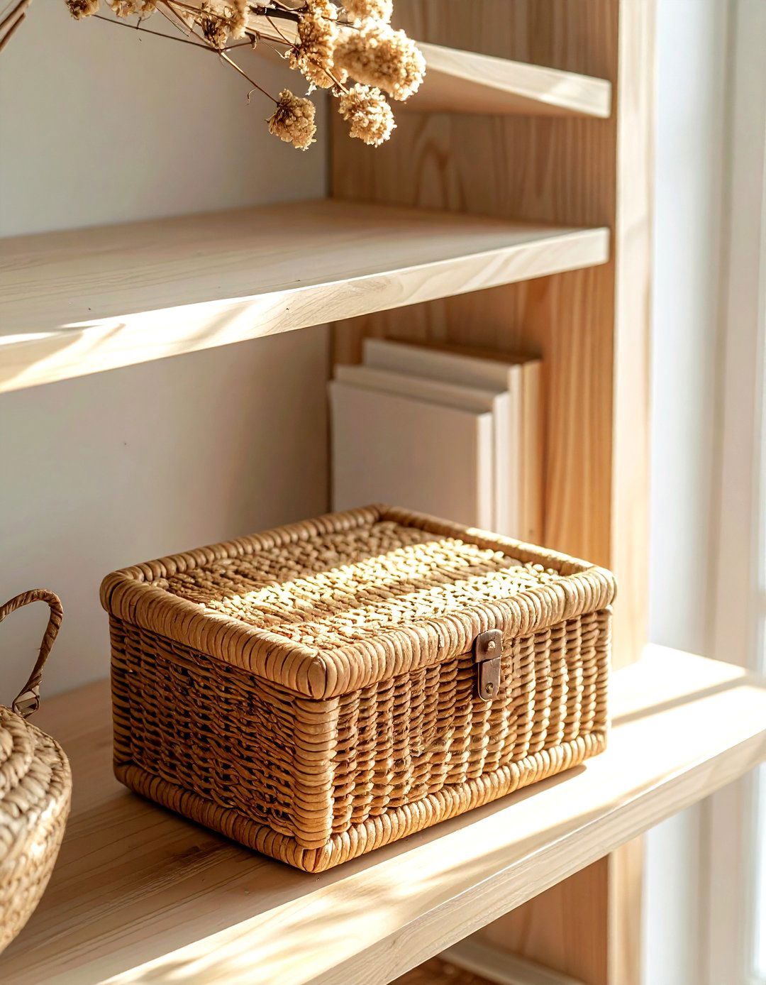 Rattan box - 30 decorative box ideas