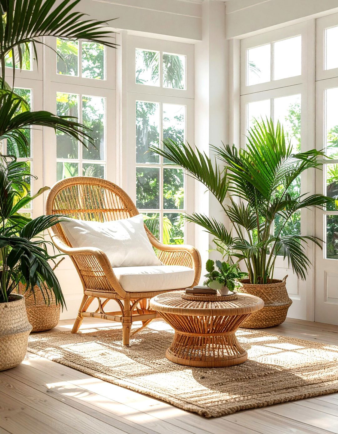 Rattan furniture - 30 on-trend decor ideas