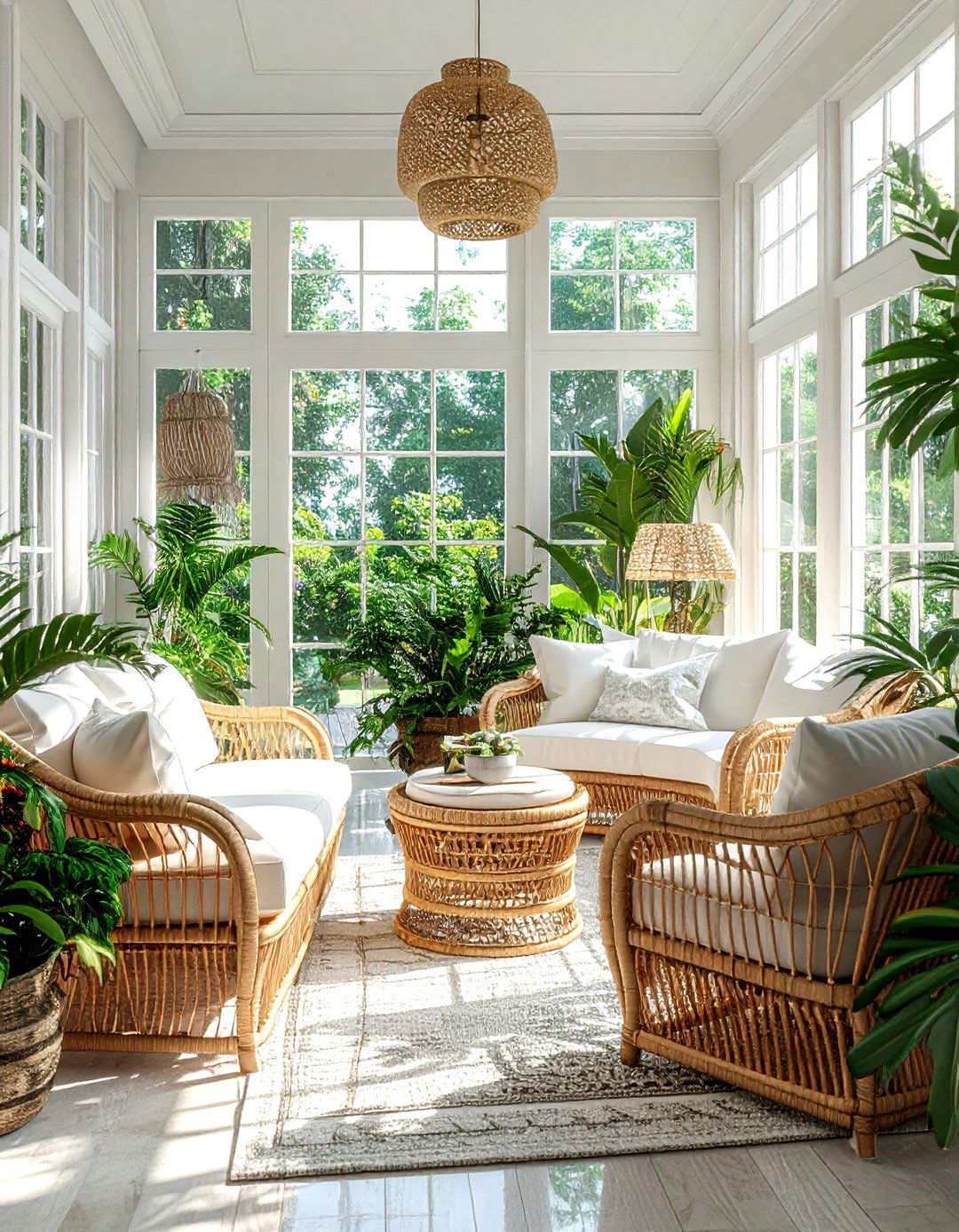 Rattan furniture - 30 updated traditional decor ideas