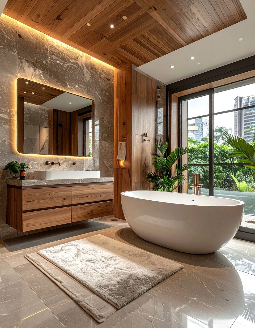 Ravello Modern Bath - 30 Victoria and Albert bathroom ideas