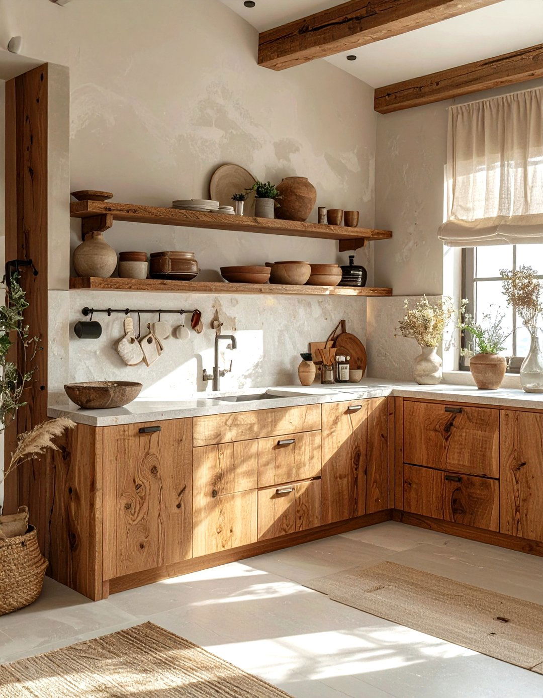 Raw Wood Kitchen Cabinets - 30 wood kitchen cabinet ideas