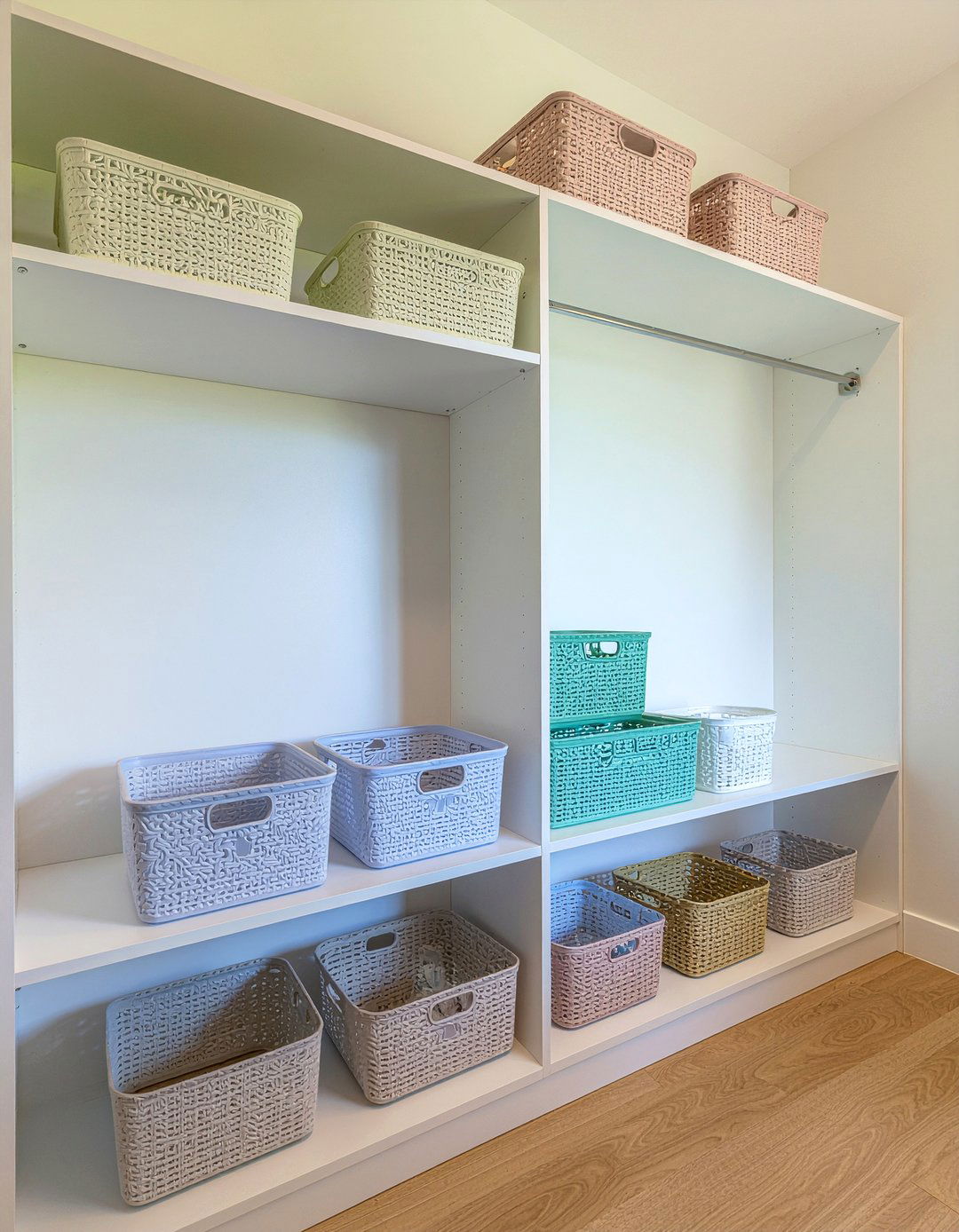 Reach in nursery closet - 30 bedroom reach-in closet ideas
