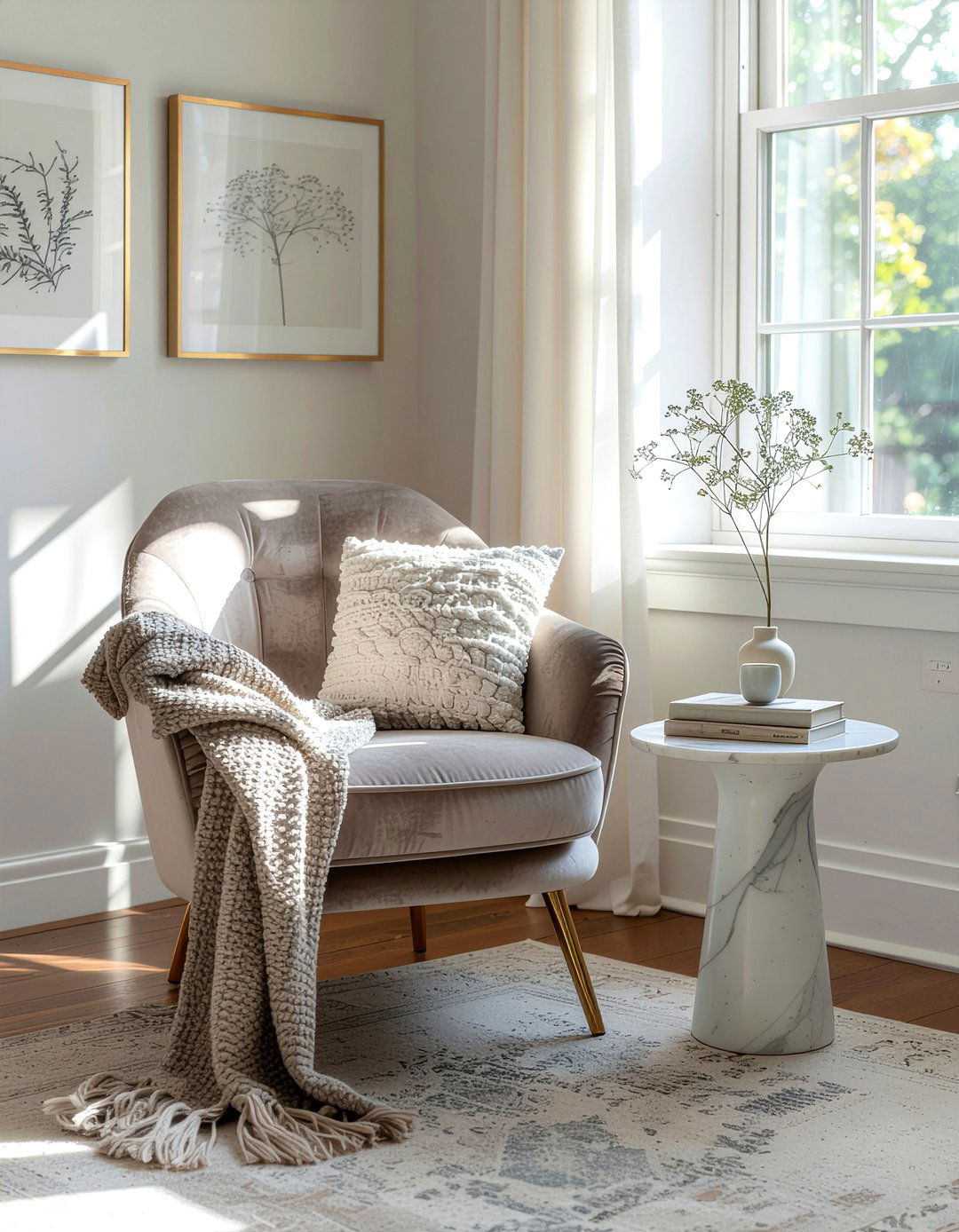 Reading Nook Setup - 30 one day living room ideas