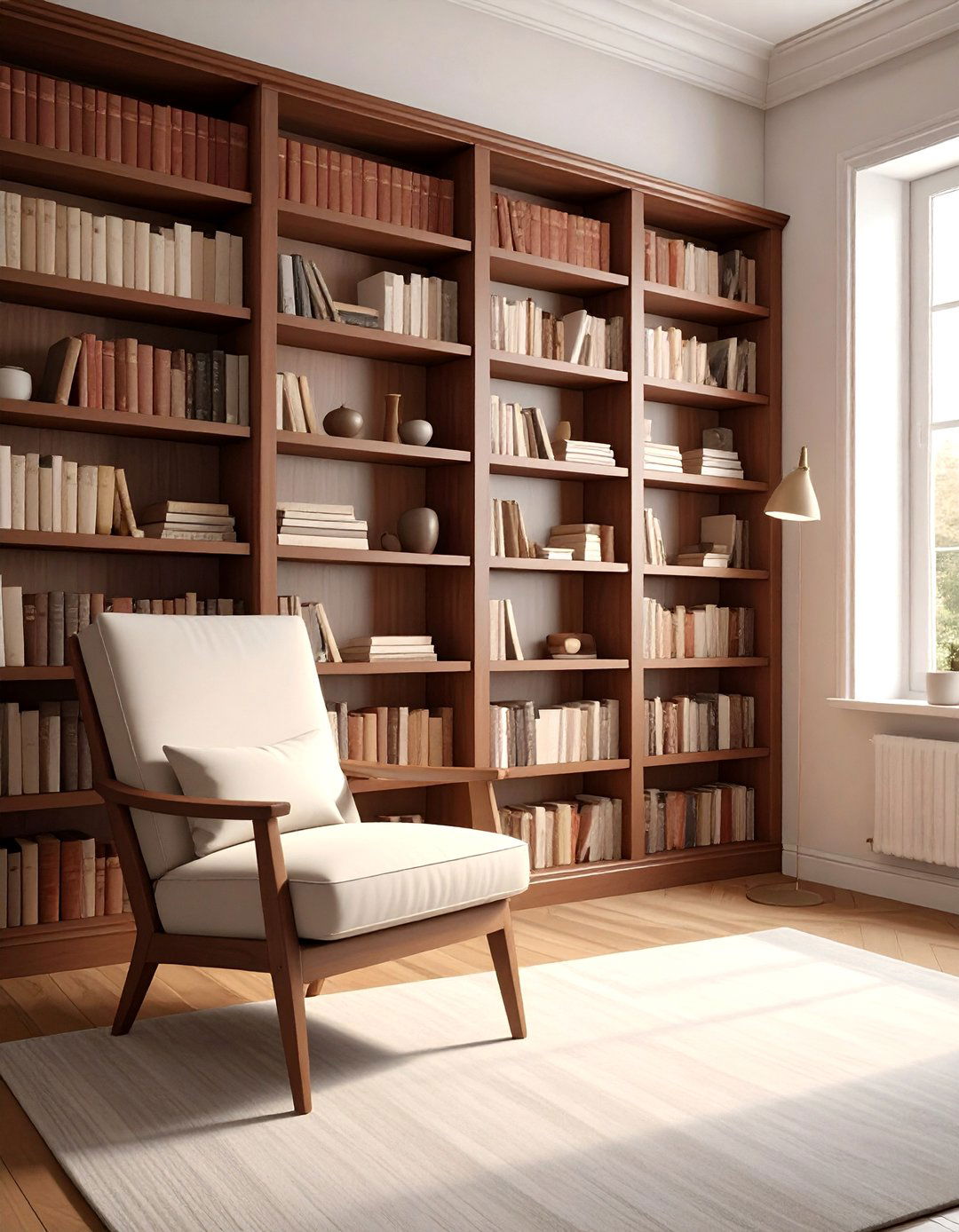 Reading Nook Shelf - 30 wall shelf decor ideas