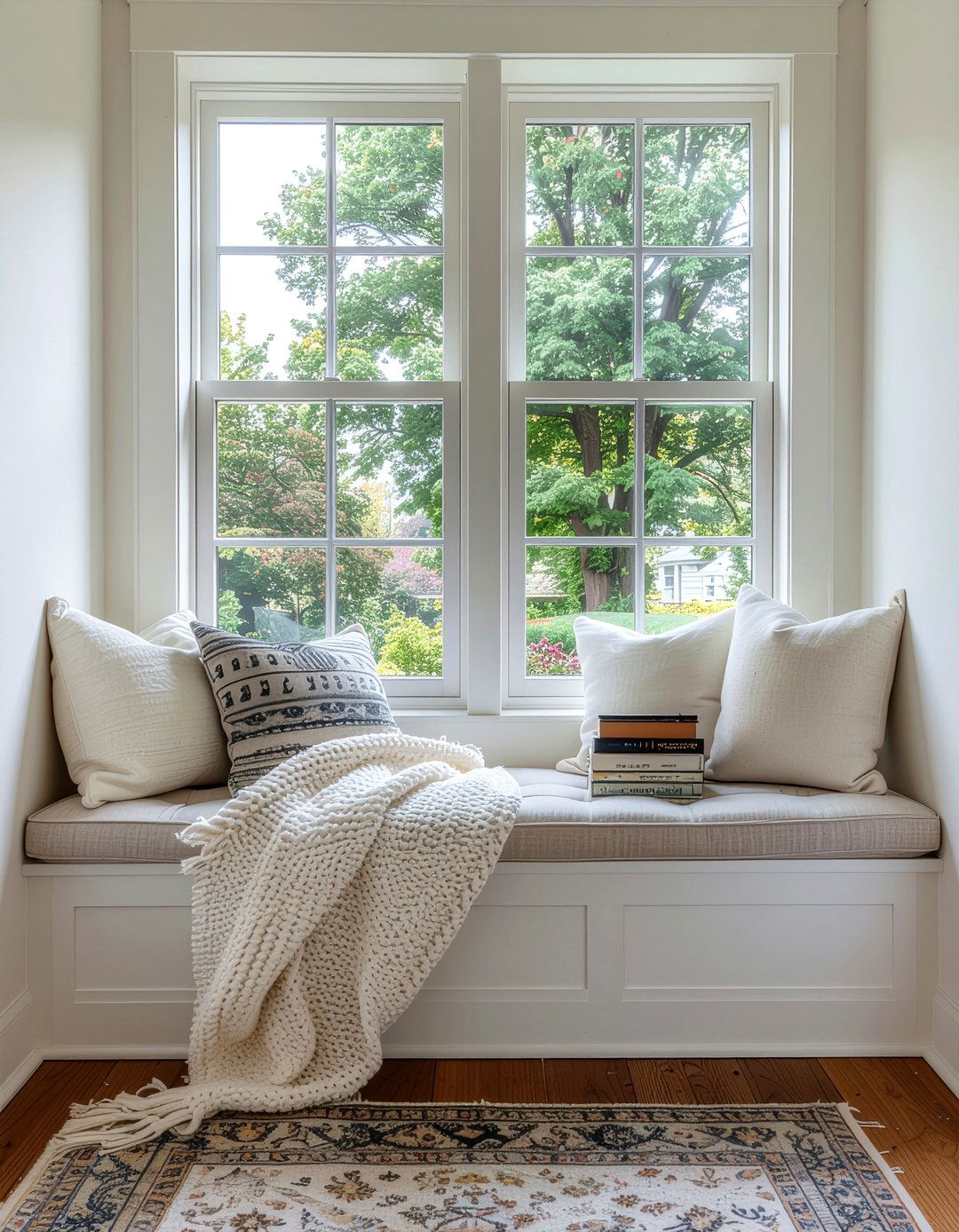 Reading Nook Window Seat - 30 retreat living room ideas