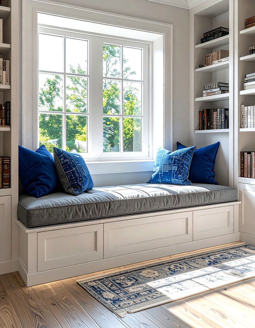 Reading Nook Window Seat - 30 before and after decor ideas