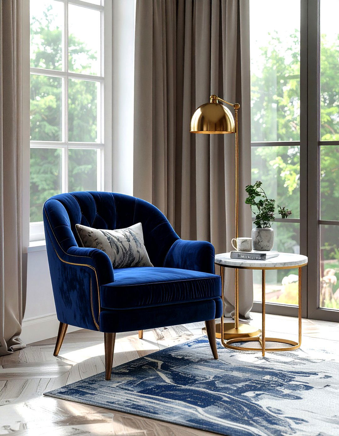 Reading nook chair - 30 McGee and Co decor ideas