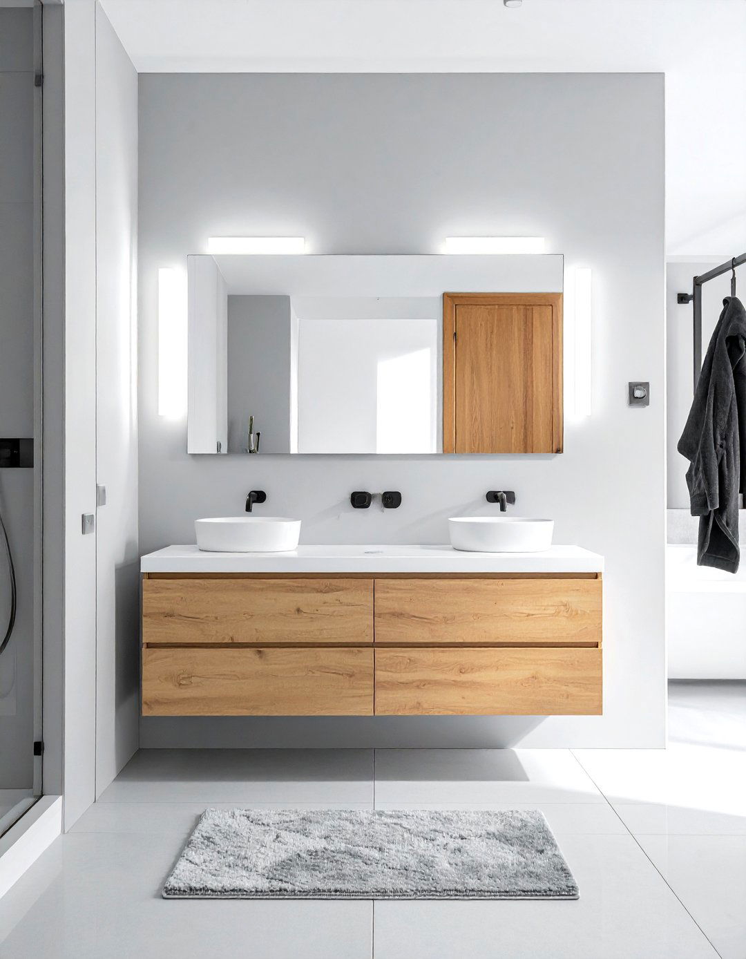 Recess Medicine Cabinet - 30 DIY bathroom remodel ideas