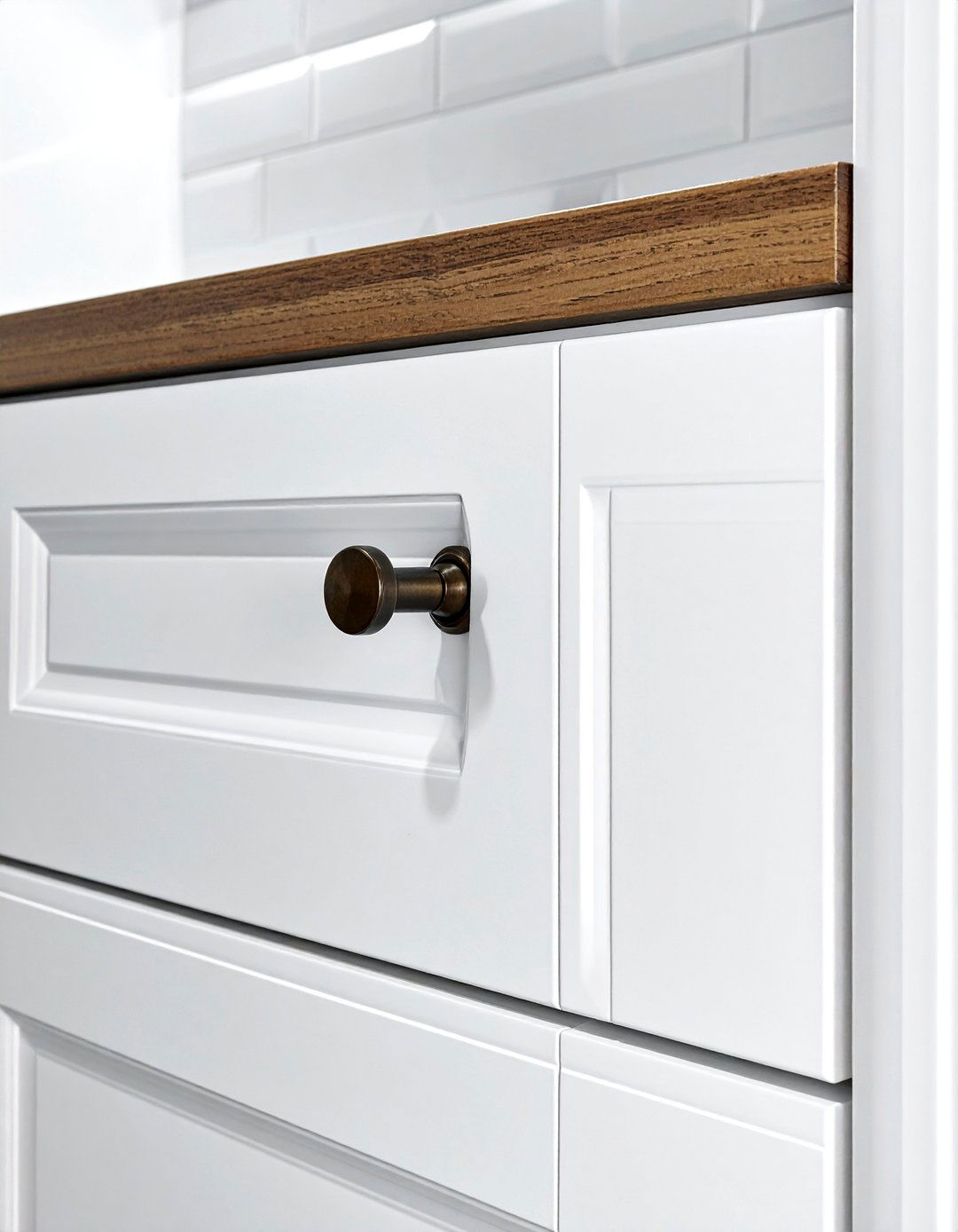 Recessed Cabinet Pulls - 30 kitchen hardware ideas