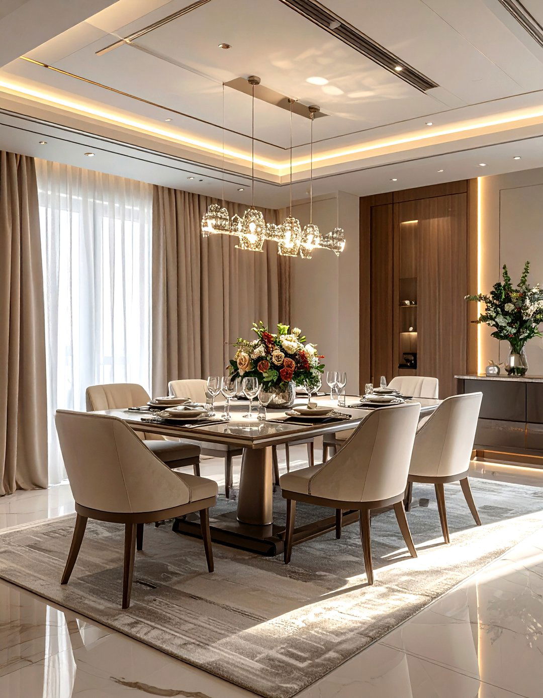 Recessed Directional Light - 30 dining room task lighting ideas