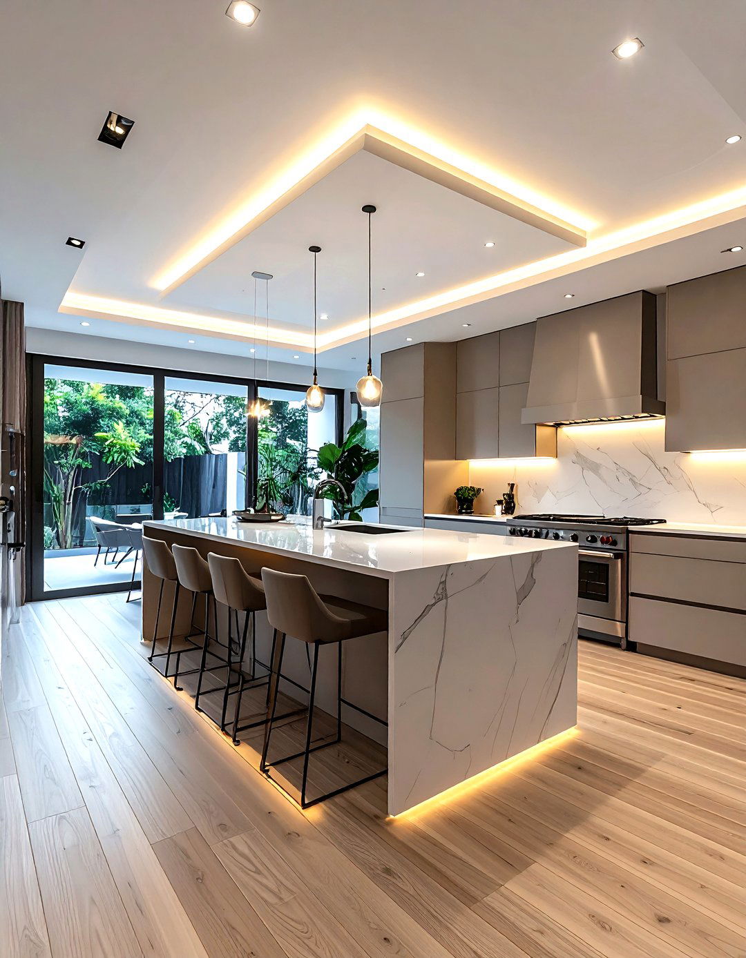 Recessed Lighting Kitchen - 30 zen kitchen ideas
