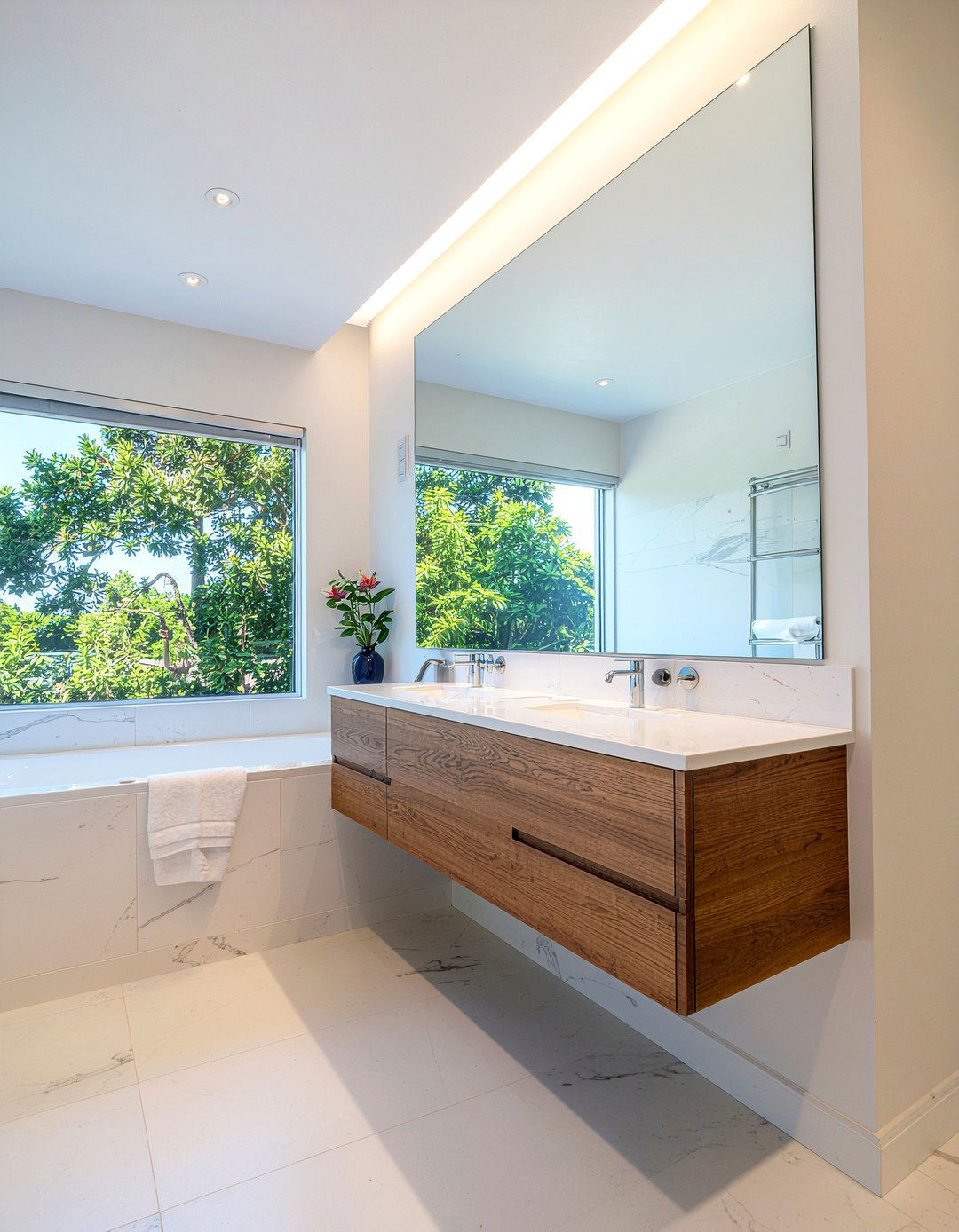 Recessed Lighting - 30 bathroom ceiling light ideas