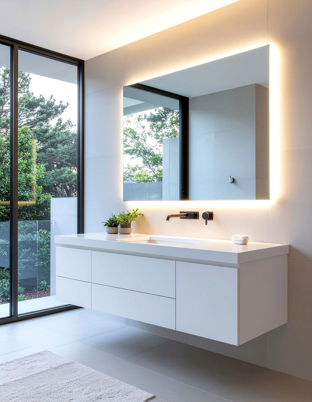 Recessed Medicine Cabinet - 30 bathroom project ideas