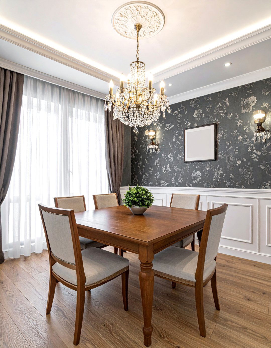 Recessed Panel Wainscoting Living Room - 30 living room recessed panel ideas