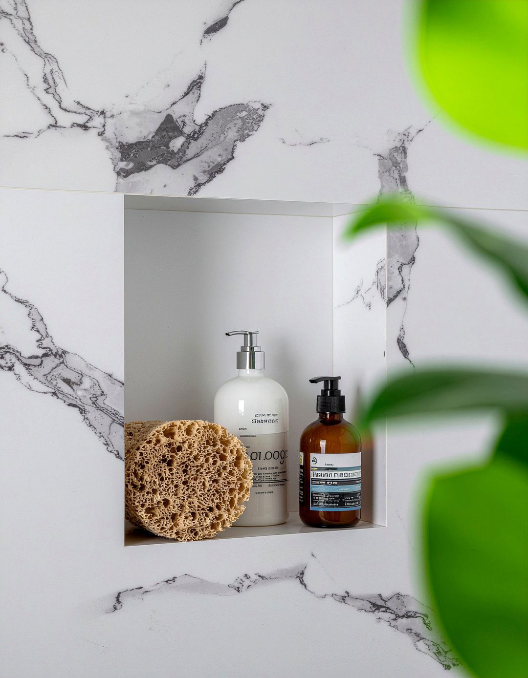 Recessed Shower Niche - 30 bathroom shelf ideas