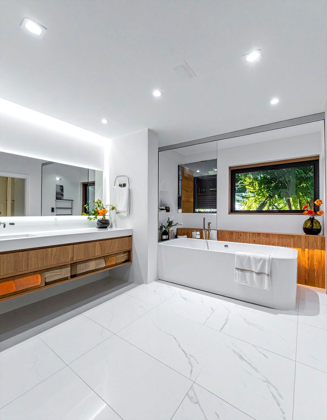 Recessed lighting bathroom - 30 bright bathroom ideas