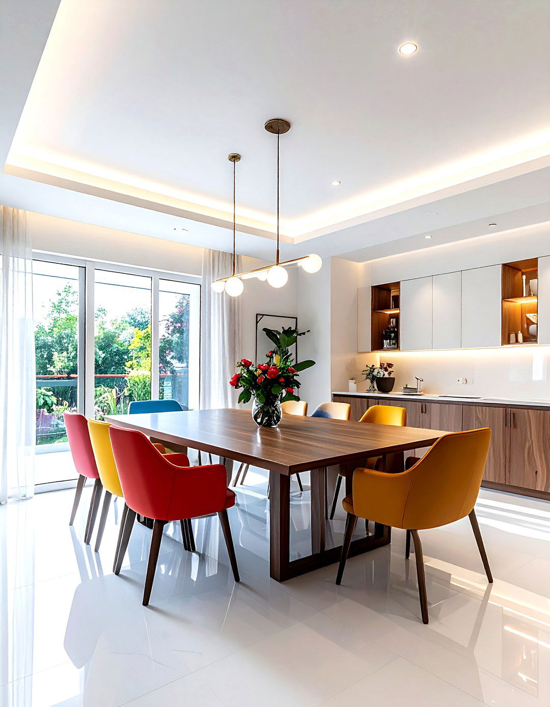 Recessed lighting dining room ceiling - 30 dining room ceiling design ideas