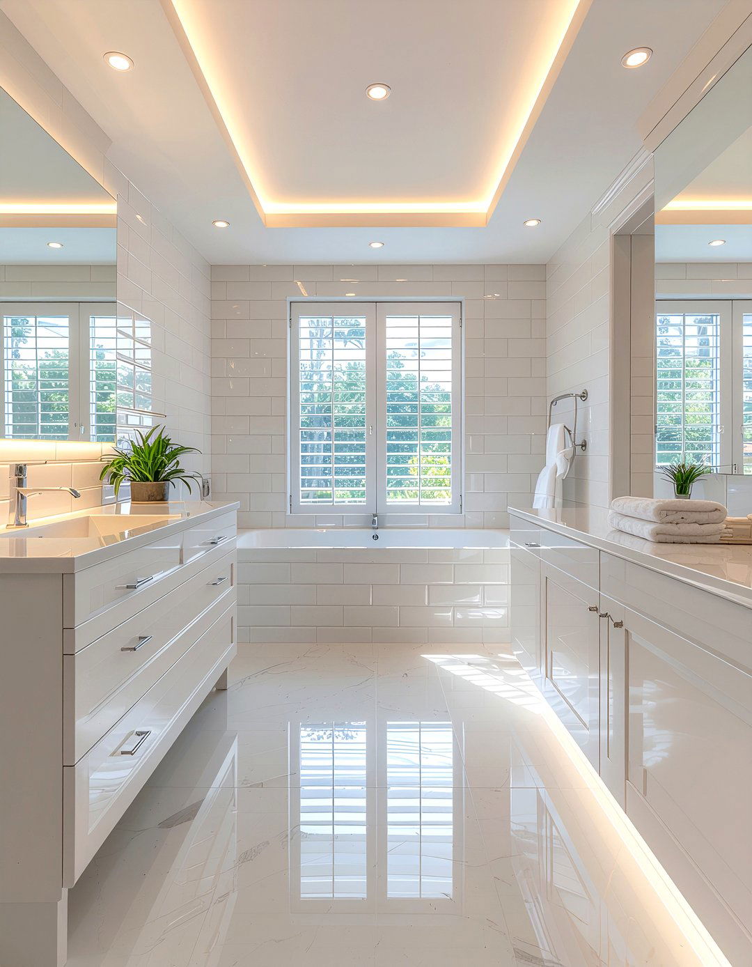 Recessed lighting layout - 30 bathroom recessed lighting ideas