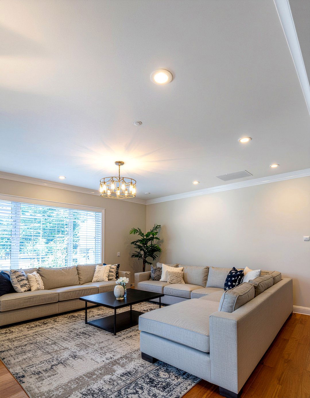Recessed lighting spacing in ceiling - 30 living room light fixture placement