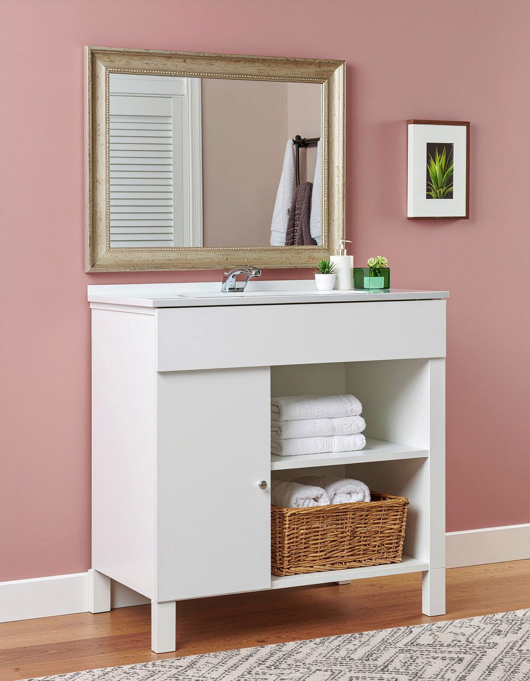 Recessed medicine cabinet - 30 small bathroom ideas