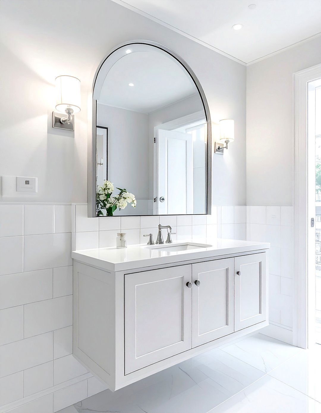 Recessed medicine cabinet - 30 vintage bathroom ideas