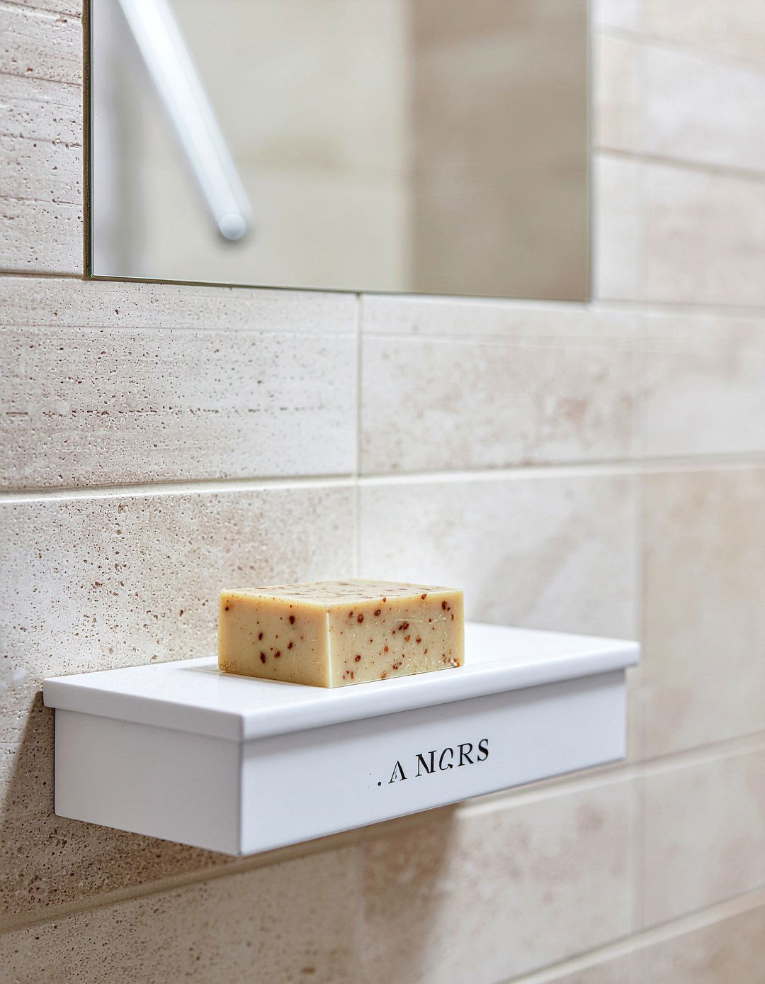 Recessed soap dish - 30 bathroom built-in ideas