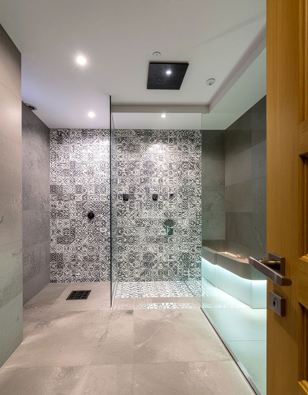 Recessed spotlight - 30 bathroom lighting statement ideas