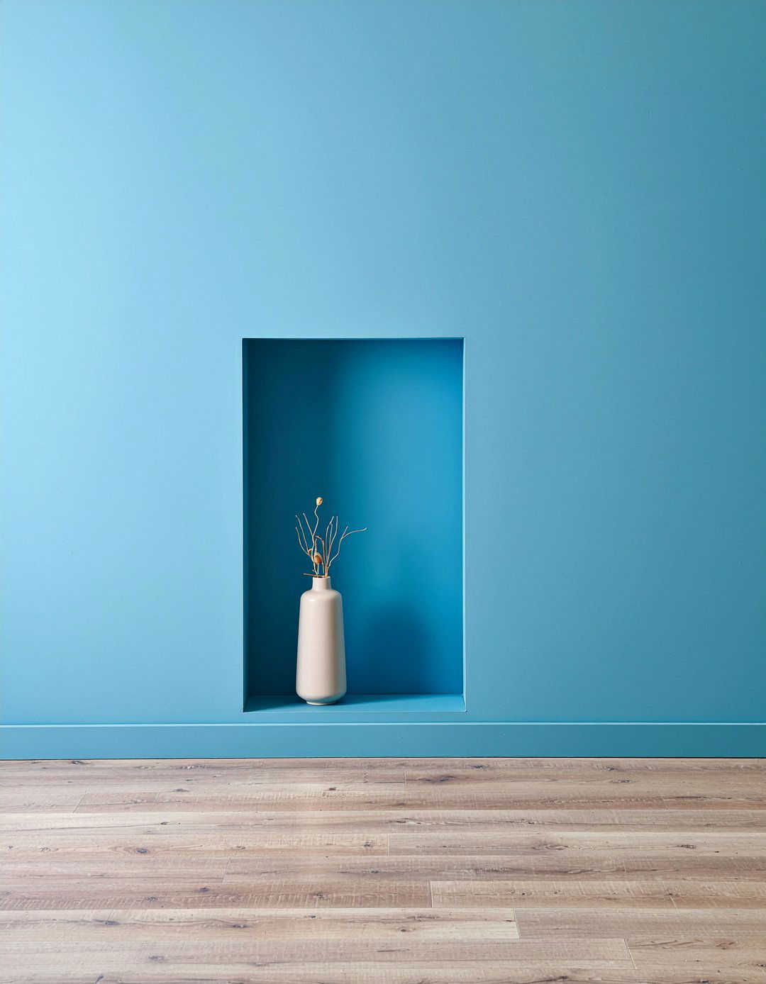 Recessed wall niche - 30 living room storage unit ideas