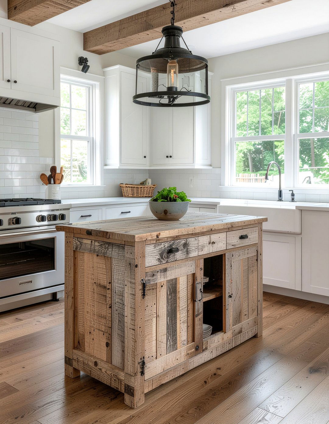 Reclaimed Wood Dining Hutch - 30 dining room hutch ideas