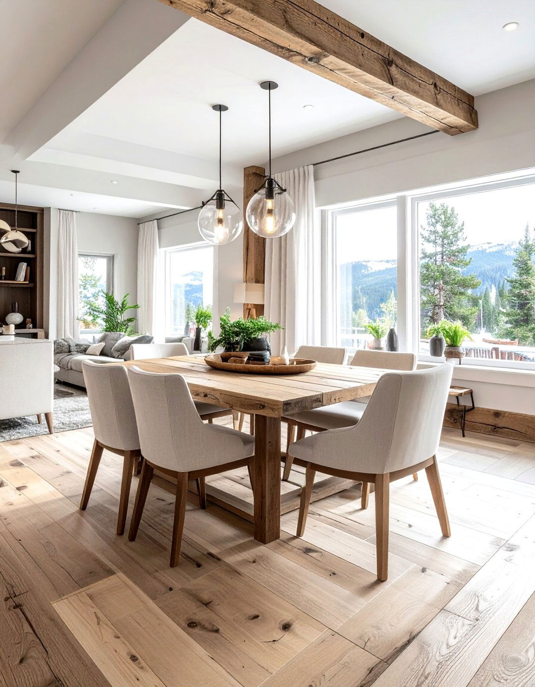 Reclaimed Wood Dining Room - 30 Aspen dining room ideas