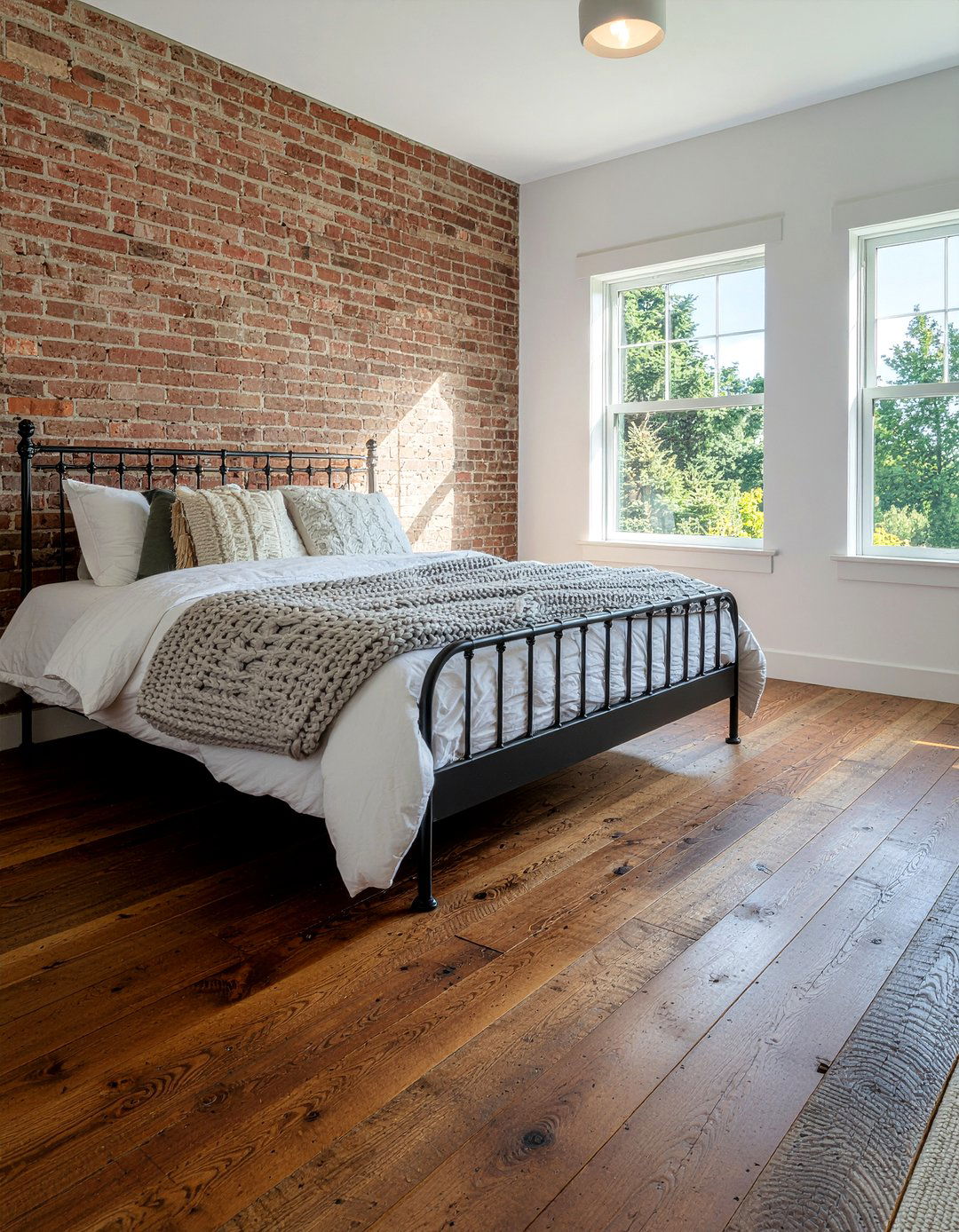 Reclaimed Wood Floor - 30 bedroom hardwood floors